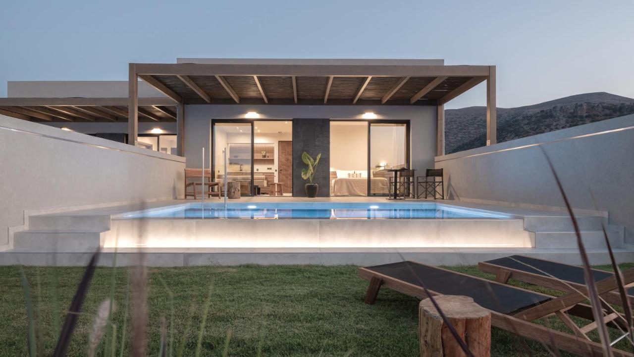 Aku Suites With Private Pools Stalida エクステリア 写真