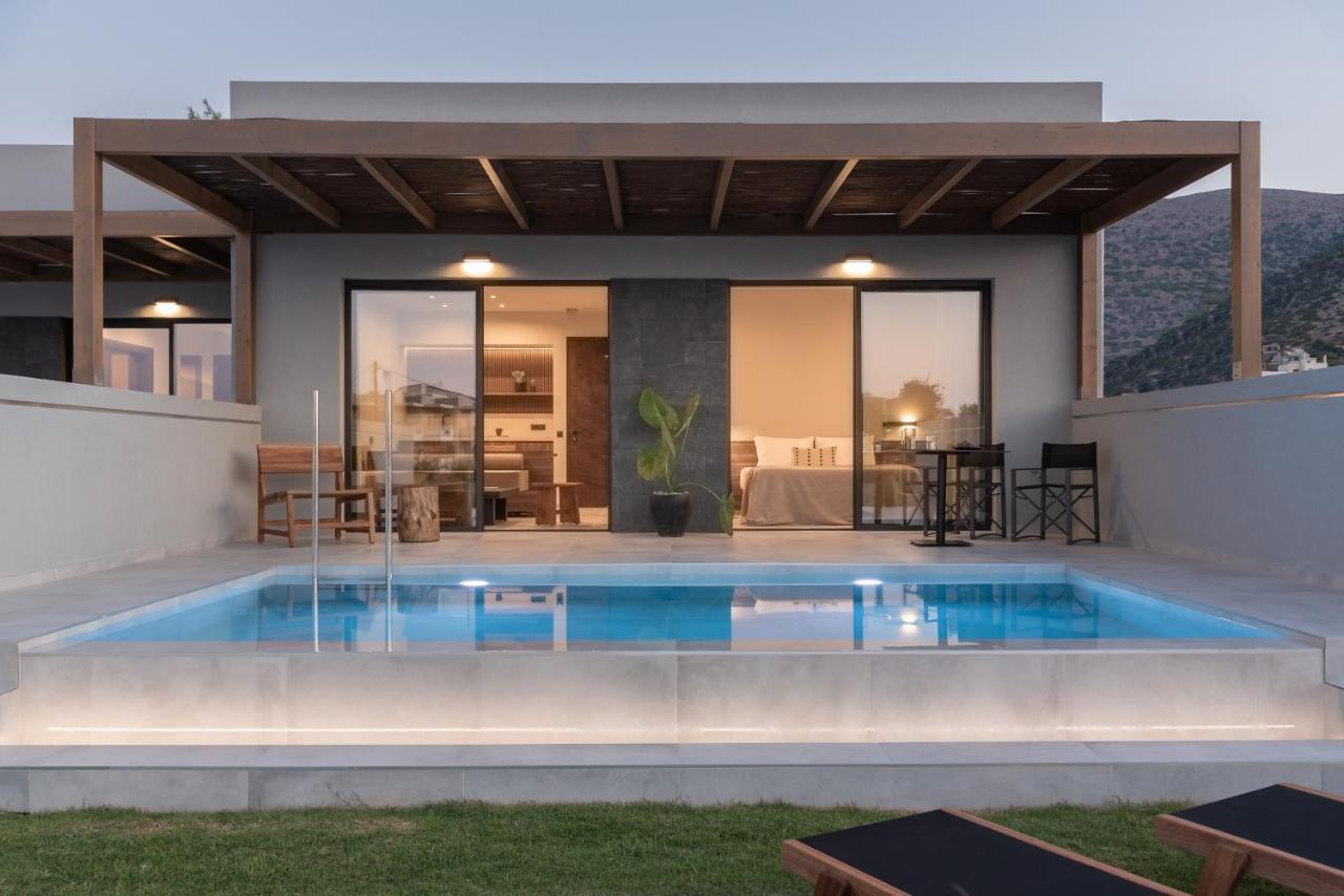 Aku Suites With Private Pools Stalida エクステリア 写真